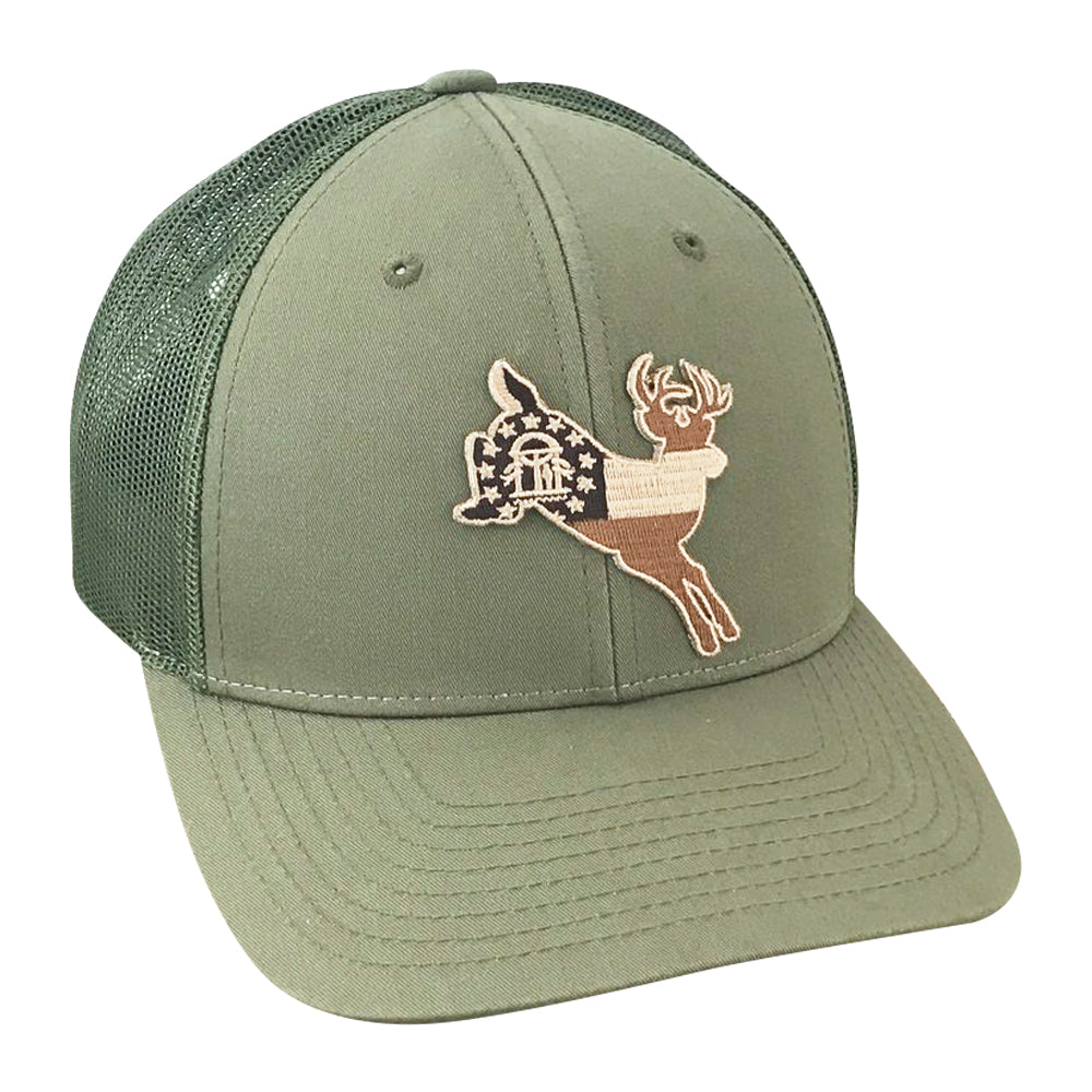 Field Series GA Whitetail - Adjustable Cap - Dixie Fowl Company - Hat