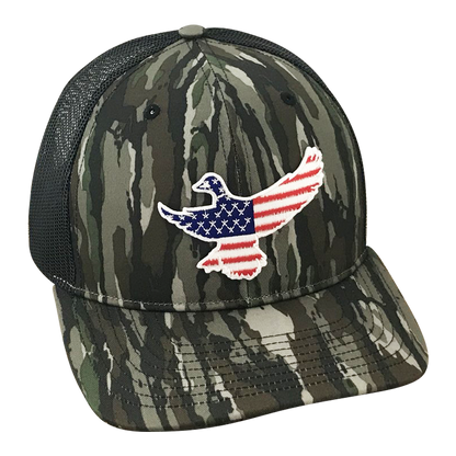 Old Glory Mallard - Adjustable Cap - Dixie Fowl Company - Hat