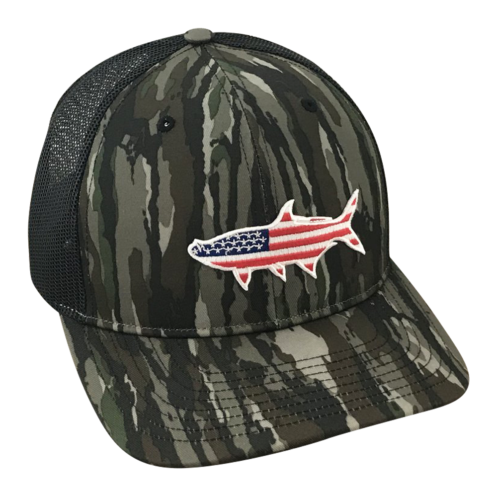 Old Glory Tarpon - Adjustable Cap - Dixie Fowl Company - Hat