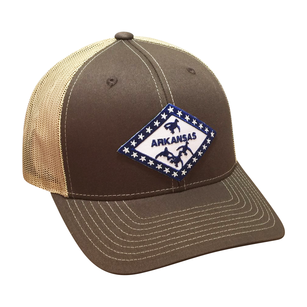 "The Natural State" - Arkansas Cap - Adjustable Cap - Dixie Fowl Company - Hat