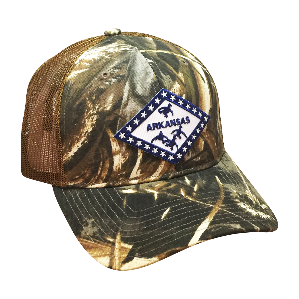"The Natural State" - Arkansas Cap - Adjustable Cap - Dixie Fowl Company - Hat