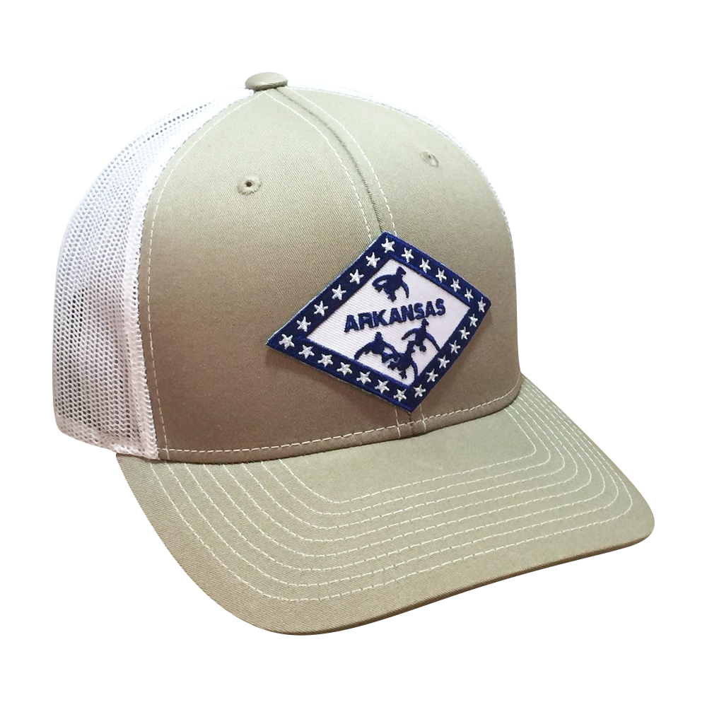 "The Natural State" - Arkansas Cap - Adjustable Cap - Dixie Fowl Company - Hat