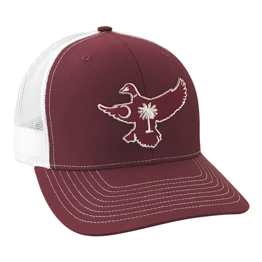 "Game Day Palmetto" - SC Mallard - Adjustable Cap - Dixie Fowl Company - Hat