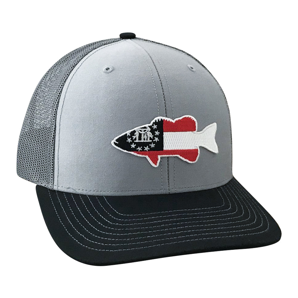 "Game Day Classic" - GA Largemouth Bass - Adjustable Cap - Dixie Fowl Company - Hat