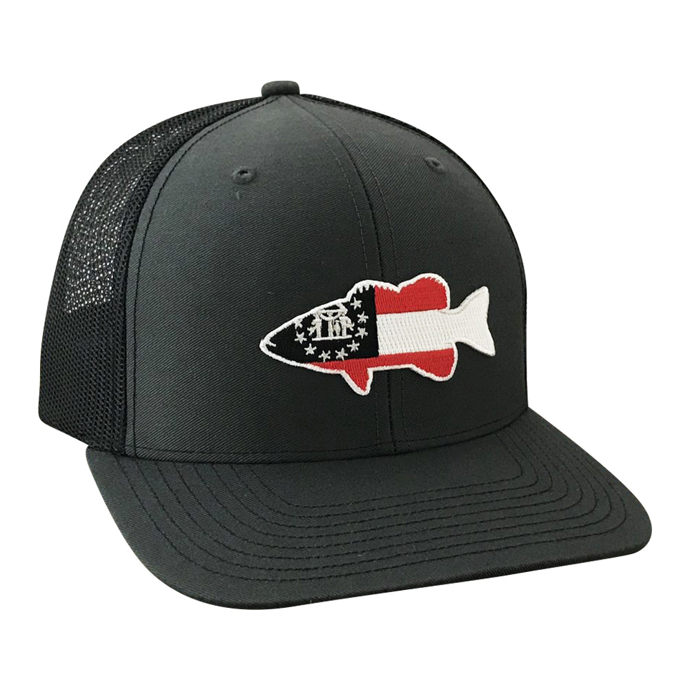 "Game Day Classic" - GA Largemouth Bass - Adjustable Cap - Dixie Fowl Company - Hat