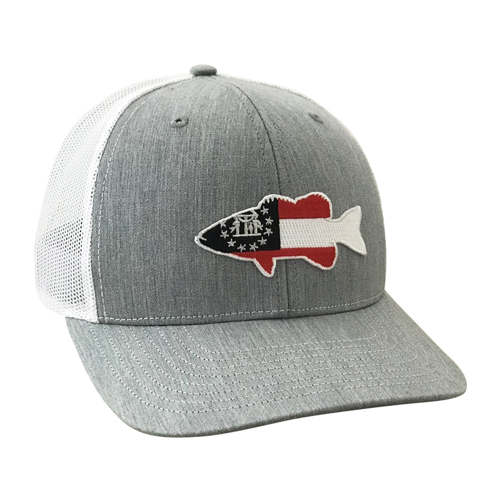 "Game Day Classic" - GA Largemouth Bass - Adjustable Cap - Dixie Fowl Company - Hat