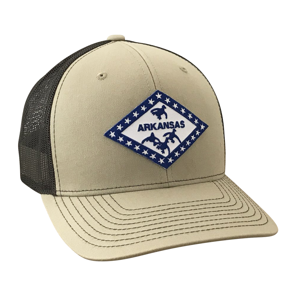 "The Natural State" - Arkansas Cap - Adjustable Cap - Dixie Fowl Company - Hat