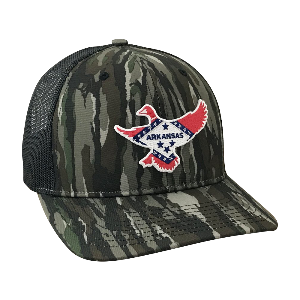 Arkansas Mallard - Adjustable Hat - Dixie Fowl Co Realtree Original Camo/Black