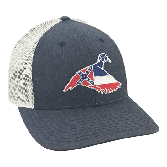 "Game Day Rebel" - MS Woodie - Adjustable Cap - Dixie Fowl Company - Hat