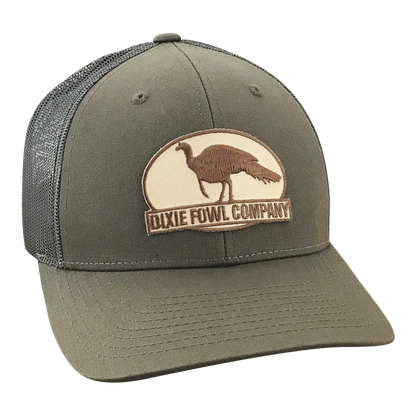 Dixie Fowl Co Signature Turkey Logo - Adjustable cap - Dixie Fowl Company - Hat