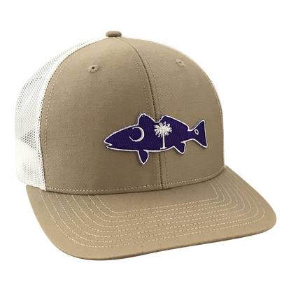 "Game Day Palmetto Redfish" - SC Redfish - Adjustable Cap - Dixie Fowl Company - Hat