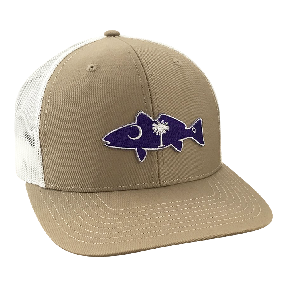 "Game Day Palmetto Redfish" - SC Redfish - Adjustable Cap - Dixie Fowl Company - Hat