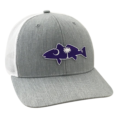 "Game Day Palmetto Redfish" - SC Redfish - Adjustable Cap - Dixie Fowl Company - Hat