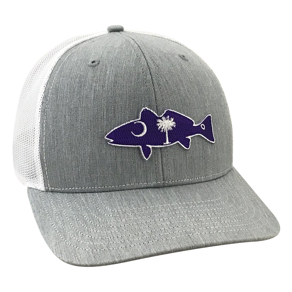 "Game Day Palmetto Redfish" - SC Redfish - Adjustable Cap - Dixie Fowl Company - Hat