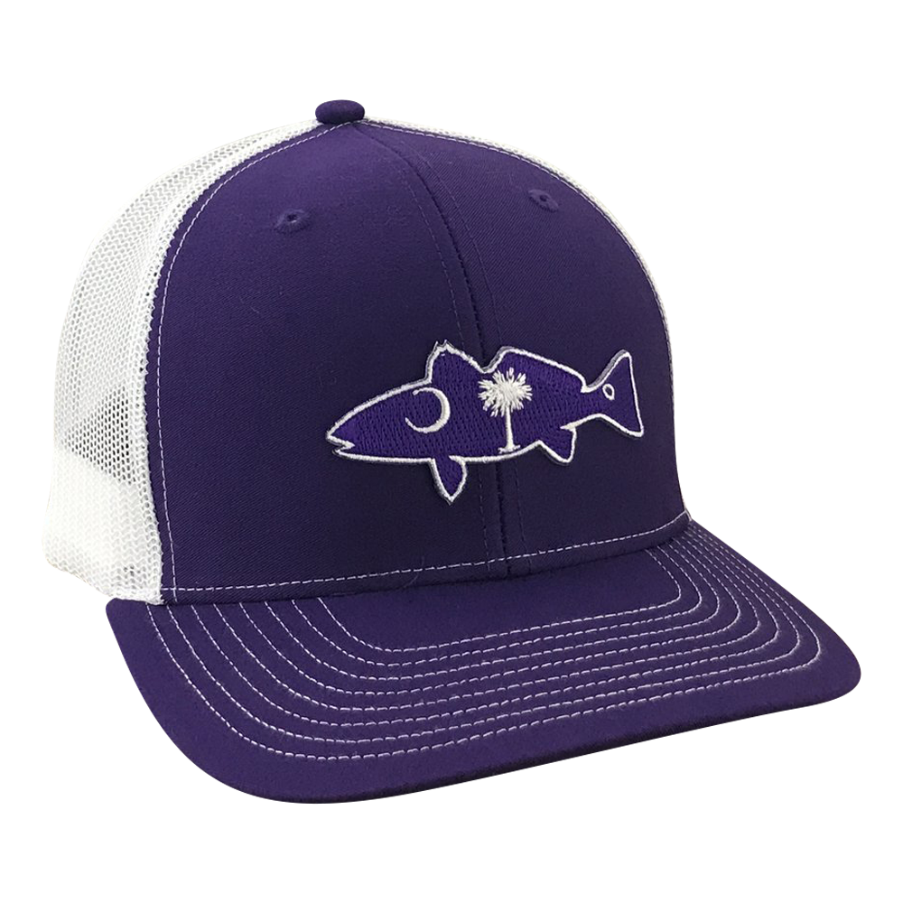 "Game Day Palmetto Redfish" - SC Redfish - Adjustable Cap - Dixie Fowl Company - Hat