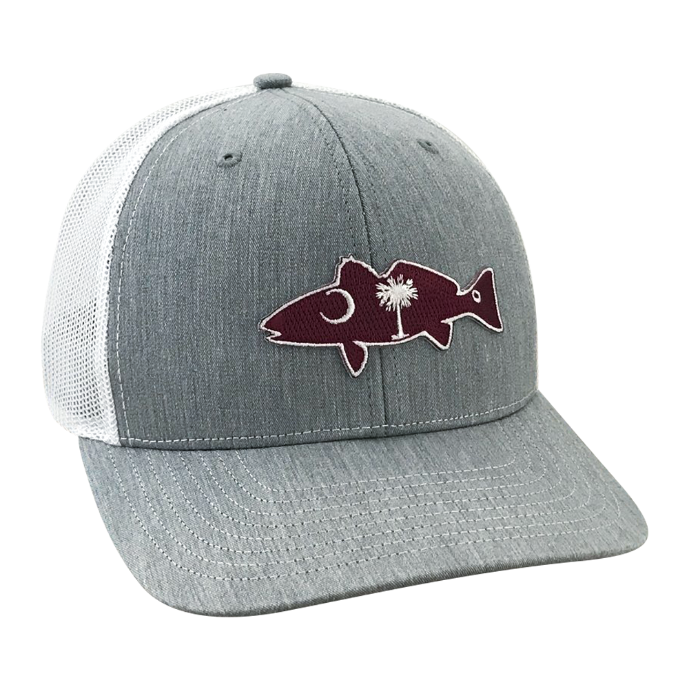 "Game Day Palmetto Redfish" - SC Redfish - Adjustable Cap - Dixie Fowl Company - Hat