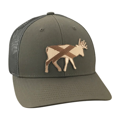 Field Series AL Bruiser Buck - Adjustable Cap - Dixie Fowl Company - Hat