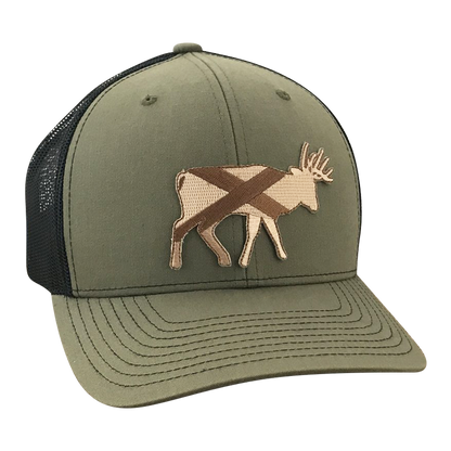 Field Series AL Bruiser Buck - Adjustable Cap - Dixie Fowl Company - Hat