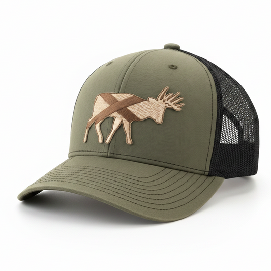 Field Series AL Bruiser Buck - Adjustable Cap - Dixie Fowl Company - Hat