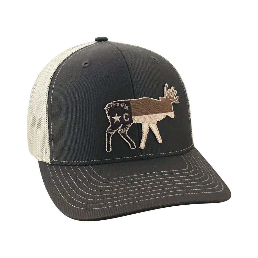 Field Series NC Bruiser Buck - Adjustable Cap - Dixie Fowl Company - Hat