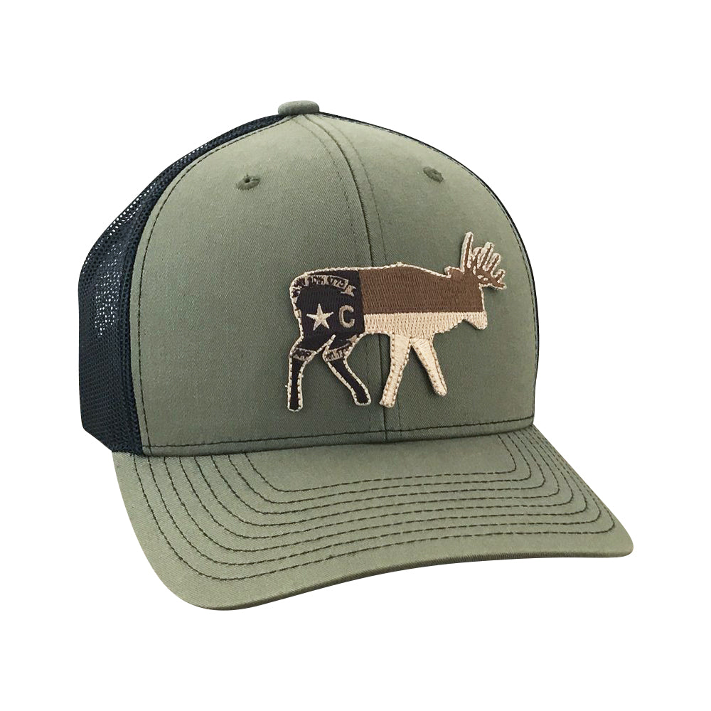 Field Series NC Bruiser Buck - Adjustable Cap - Dixie Fowl Company - Hat