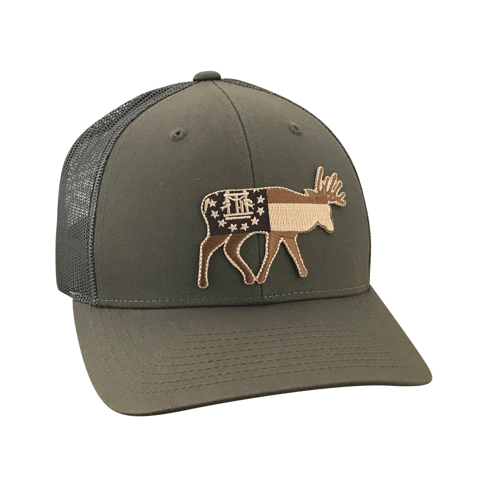 Field Series GA Bruiser Buck - Adjustable Cap - Dixie Fowl Company - Hat