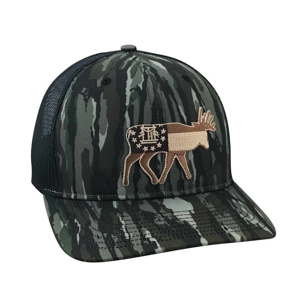 Field Series GA Bruiser Buck - Adjustable Cap - Dixie Fowl Company - Hat