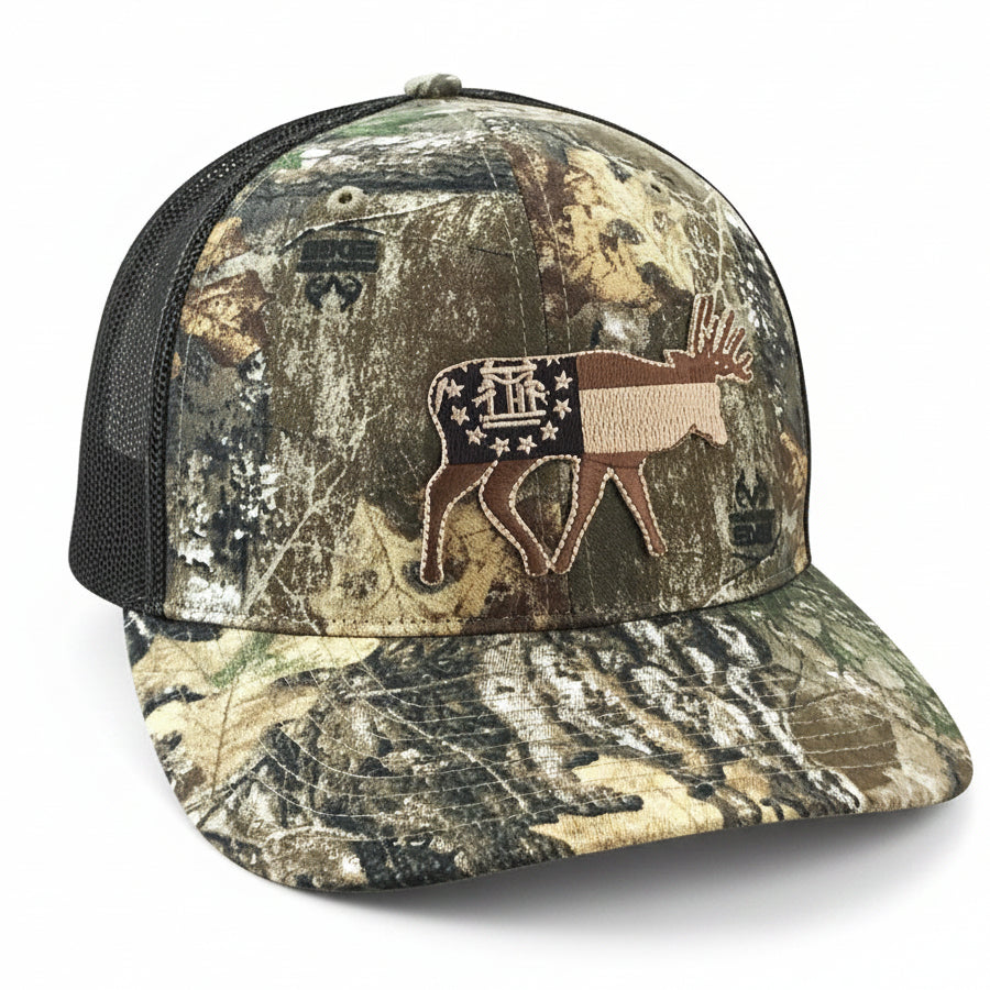 Field Series GA Bruiser Buck - Adjustable Cap - Dixie Fowl Company - Hat