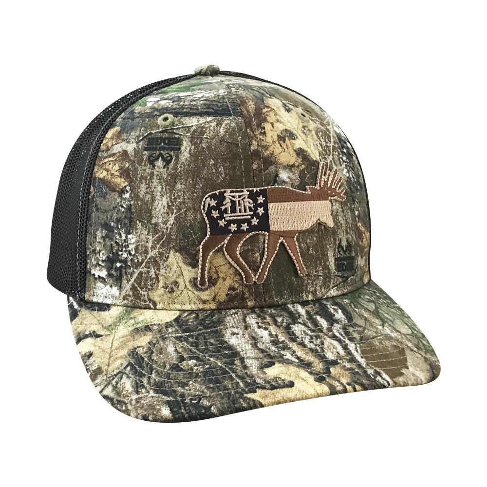 Field Series GA Bruiser Buck - Adjustable Cap - Dixie Fowl Company - Hat