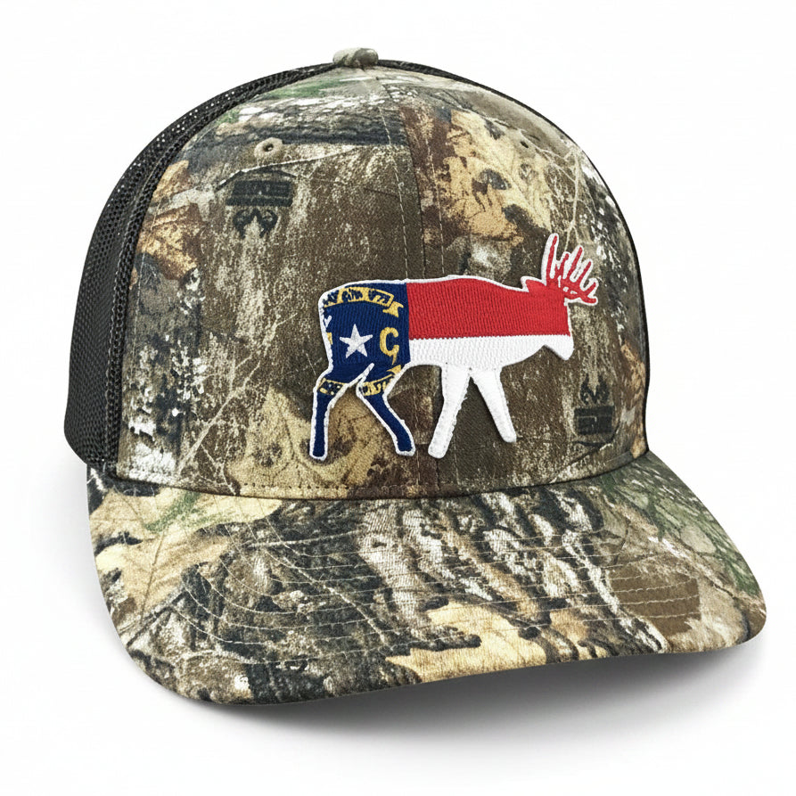NC Bruiser Buck - Adjustable Cap - Dixie Fowl Company - Hat
