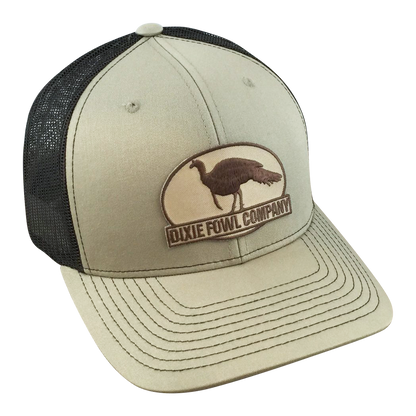 Dixie Fowl Co Signature Turkey Logo - Adjustable cap - Dixie Fowl Company - Hat