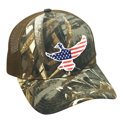 Old Glory Mallard - Adjustable Cap - Dixie Fowl Company - Hat