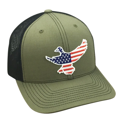 Old Glory Mallard - Adjustable Cap - Dixie Fowl Company - Hat