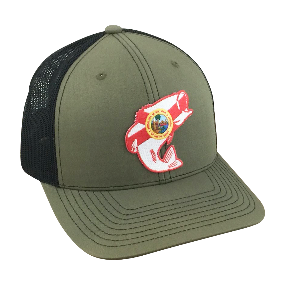 FL Bass- Adjustable Hat - Dixie Fowl Co - Dixie Fowl Company