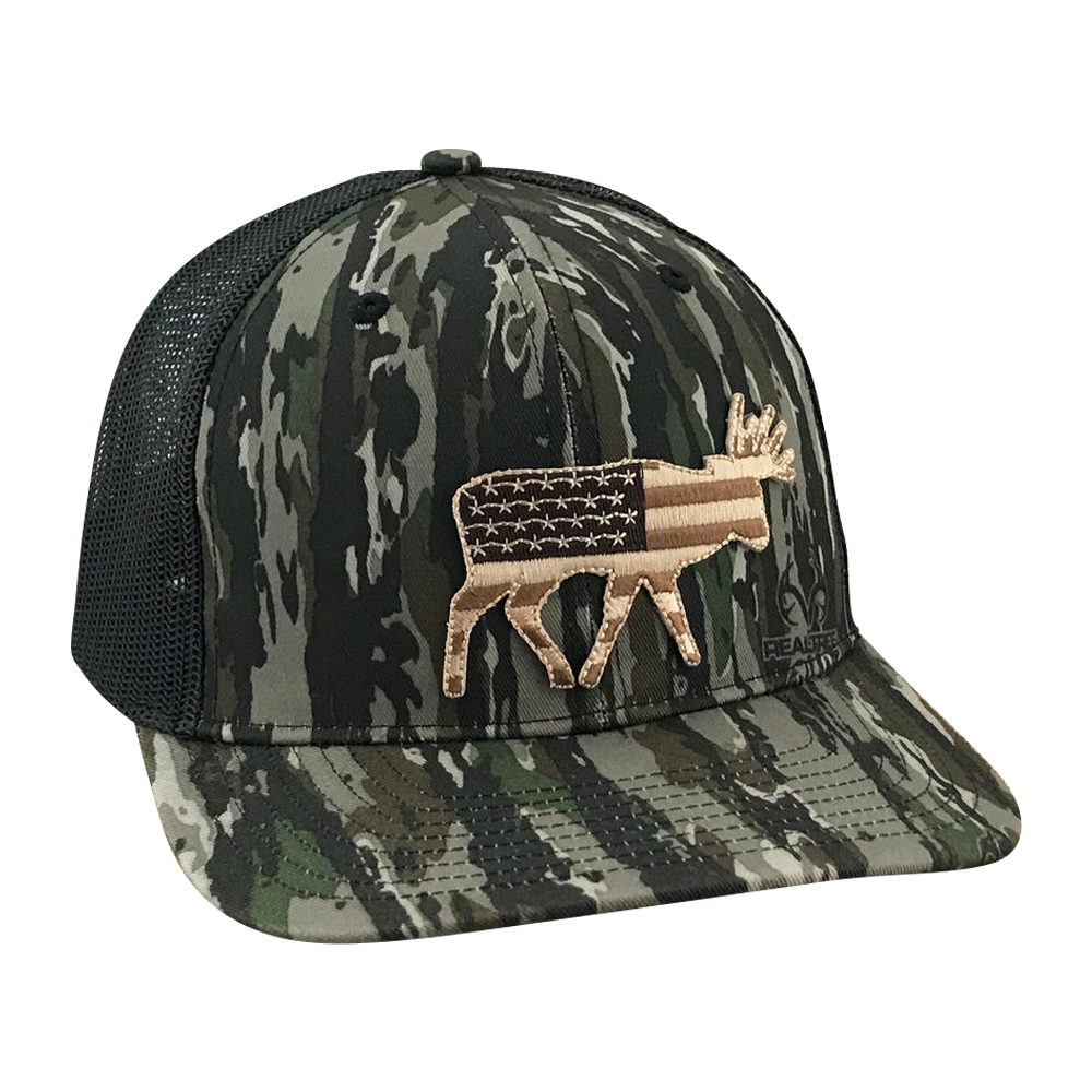 Field Series Old Glory Bruiser Buck - Adjustable Cap - Dixie Fowl Company - Hat