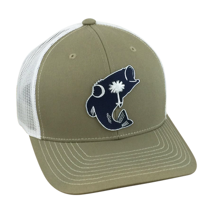 SC Bass - Adjustable Cap - Dixie Fowl Company - Hat