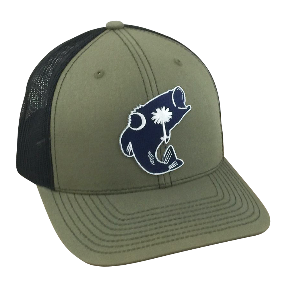 SC Bass - Adjustable Cap - Dixie Fowl Company - Hat