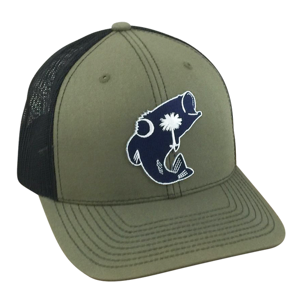 SC Bass - Adjustable Cap - Dixie Fowl Company - Hat