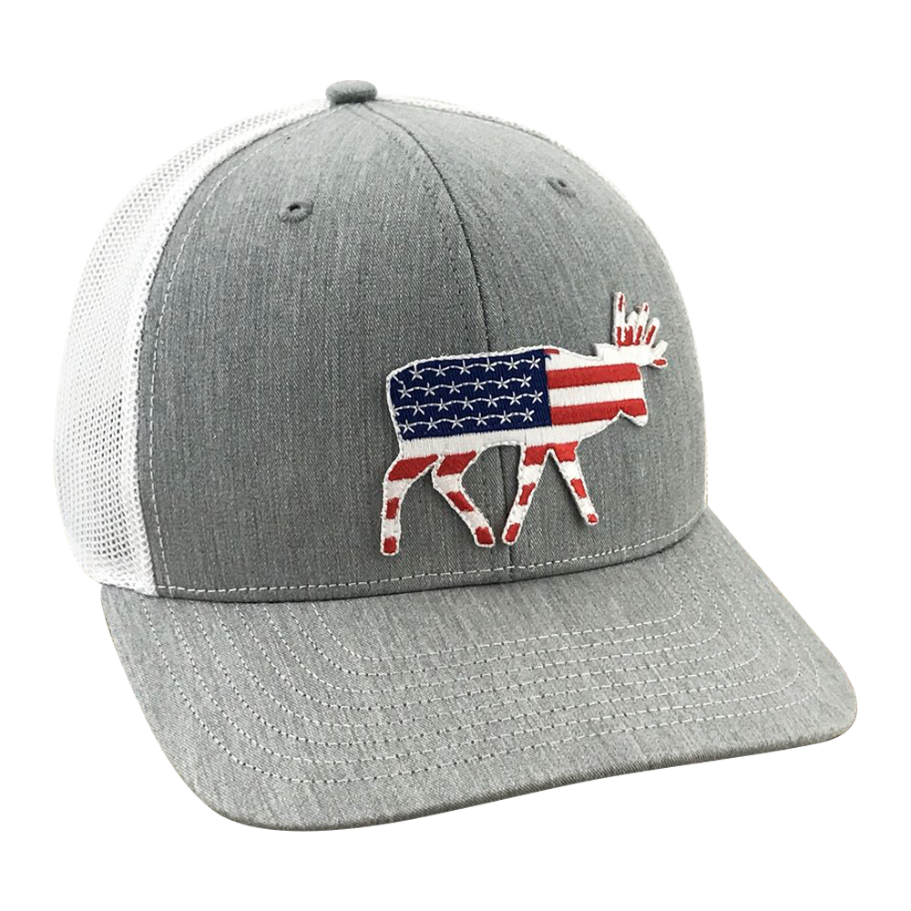 Old Glory Bruiser Buck - Adjustable Cap - Dixie Fowl Company - Hat