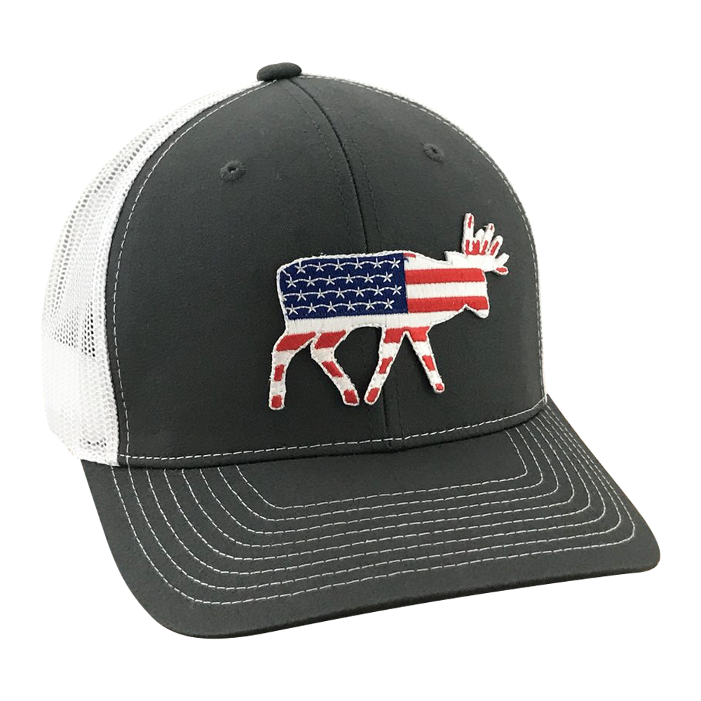 Old Glory Bruiser Buck - Adjustable Cap - Dixie Fowl Company - Hat
