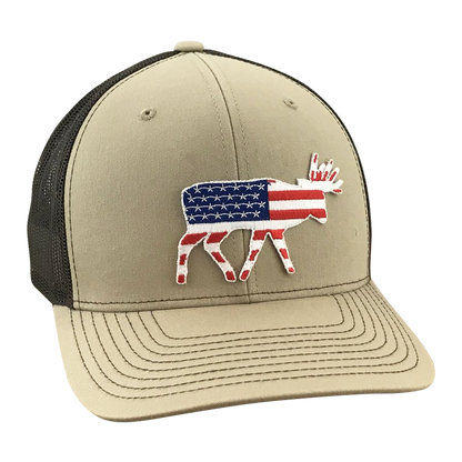 Old Glory Bruiser Buck - Adjustable Cap - Dixie Fowl Company - Hat