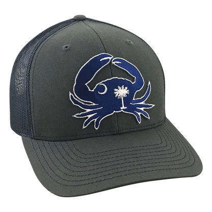"Palmetto Crab" - SC Crab - Adjustable Cap - Dixie Fowl Company - Hat