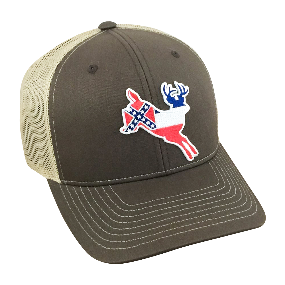 MS Whitetail - Adjustable Cap - Dixie Fowl Company - Hat