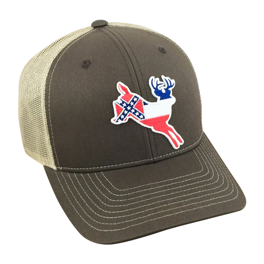 MS Whitetail - Adjustable Cap - Dixie Fowl Company - Hat