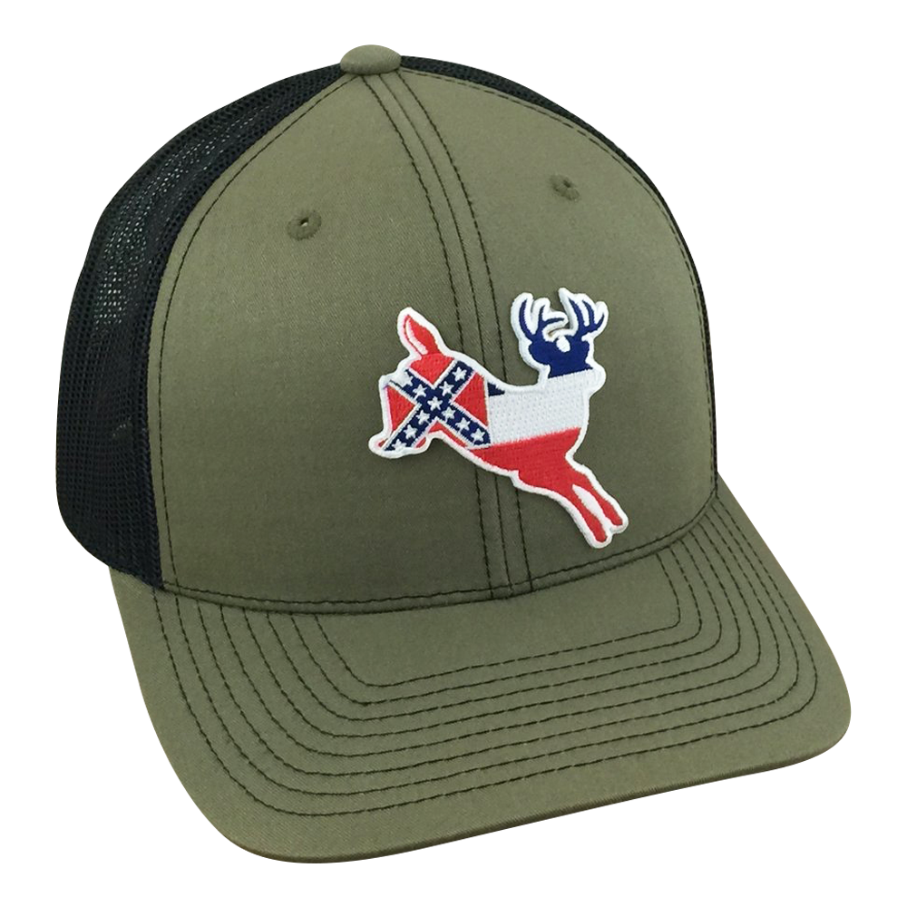 MS Whitetail - Adjustable Cap - Dixie Fowl Company - Hat