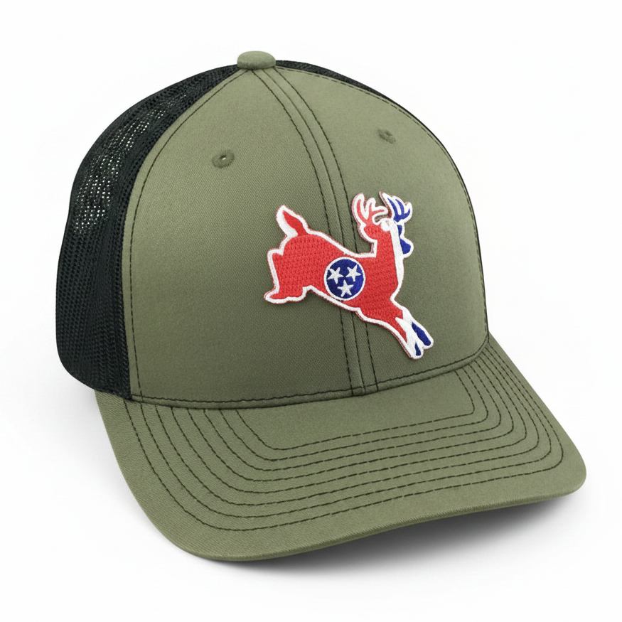 TN Whitetail - Adjustable Cap - Dixie Fowl Company - Hat