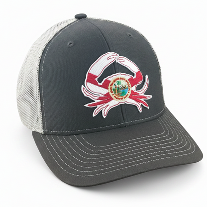 "Coastal" FL Crab - Adjustable Cap - Dixie Fowl Company - Hat