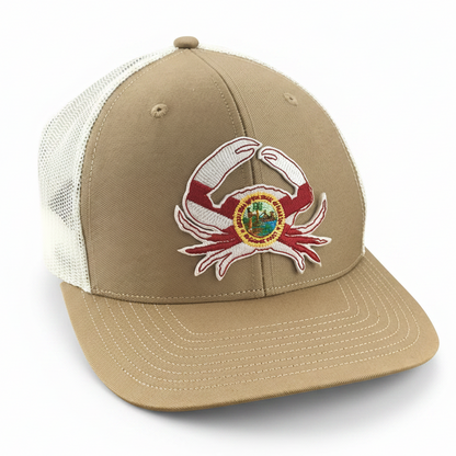 "Coastal" FL Crab - Adjustable Cap - Dixie Fowl Company - Hat