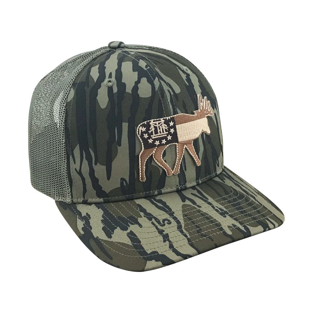 Field Series GA Bruiser Buck - Adjustable Cap - Dixie Fowl Company - Hat