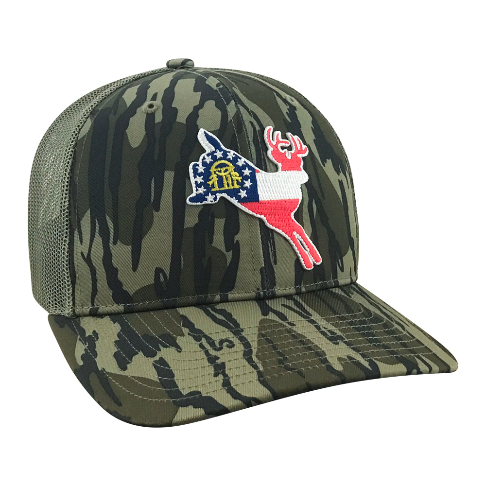 GA Whitetail - Adjustable Cap - Dixie Fowl Company - Hat